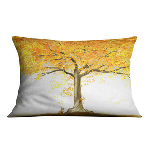 Autumn Fox Cushion Cushion Cushion Landscape Clock Canvas