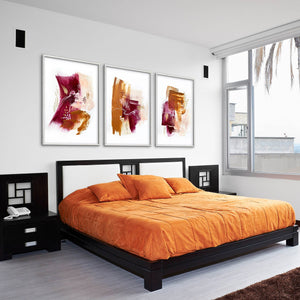 Autumnal Bliss Canvas Art Clock Canvas