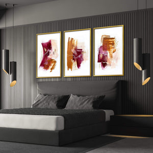 Autumnal Bliss Canvas Art Clock Canvas