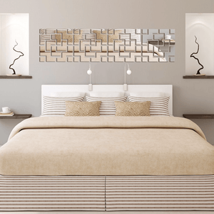 Aztec Reflective Wall Stickers Sticker Clock Canvas