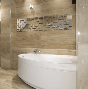 Aztec Reflective Wall Stickers Sticker Clock Canvas