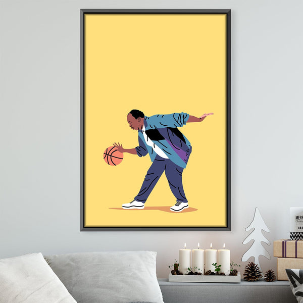 Canvas Print Basketball Ball 