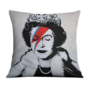 Banksy Queen Cushion Cushion Cushion Square Clock Canvas