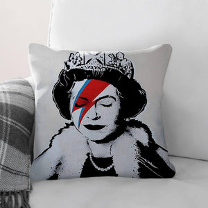 Banksy Queen Cushion Cushion Cushion Square Clock Canvas