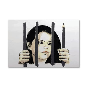 Banksy Zehra Dogan New York Canvas Art Clock Canvas