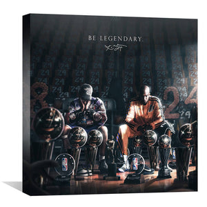 KOBE TROPHIES Canvas Art Clock Canvas