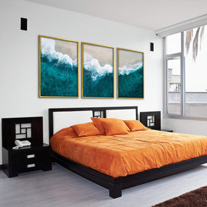 Beach Canvas Art Clock Canvas