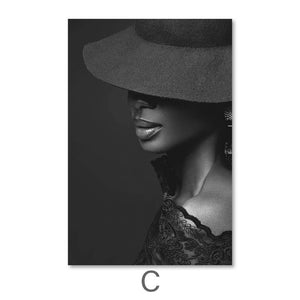 Beauty Canvas Art C / 40 x 50cm / No Board - Canvas Print Only Clock Canvas