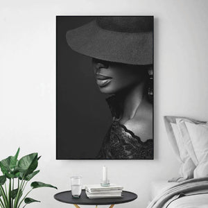 Beauty Canvas Art Clock Canvas