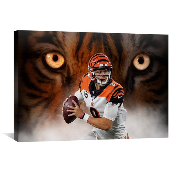 Joe Burrow Canvas Wall Art – My Idea Sports Canvas