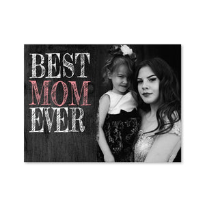 Best Mom Canvas Art Clock Canvas