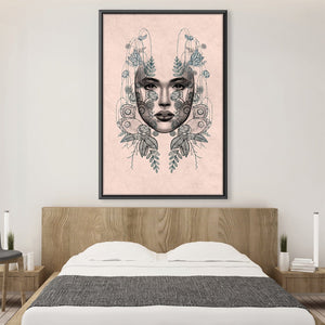 Bestowed Glance Canvas Art Clock Canvas