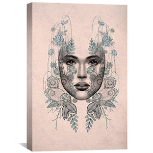 Bestowed Glance Canvas Art Clock Canvas