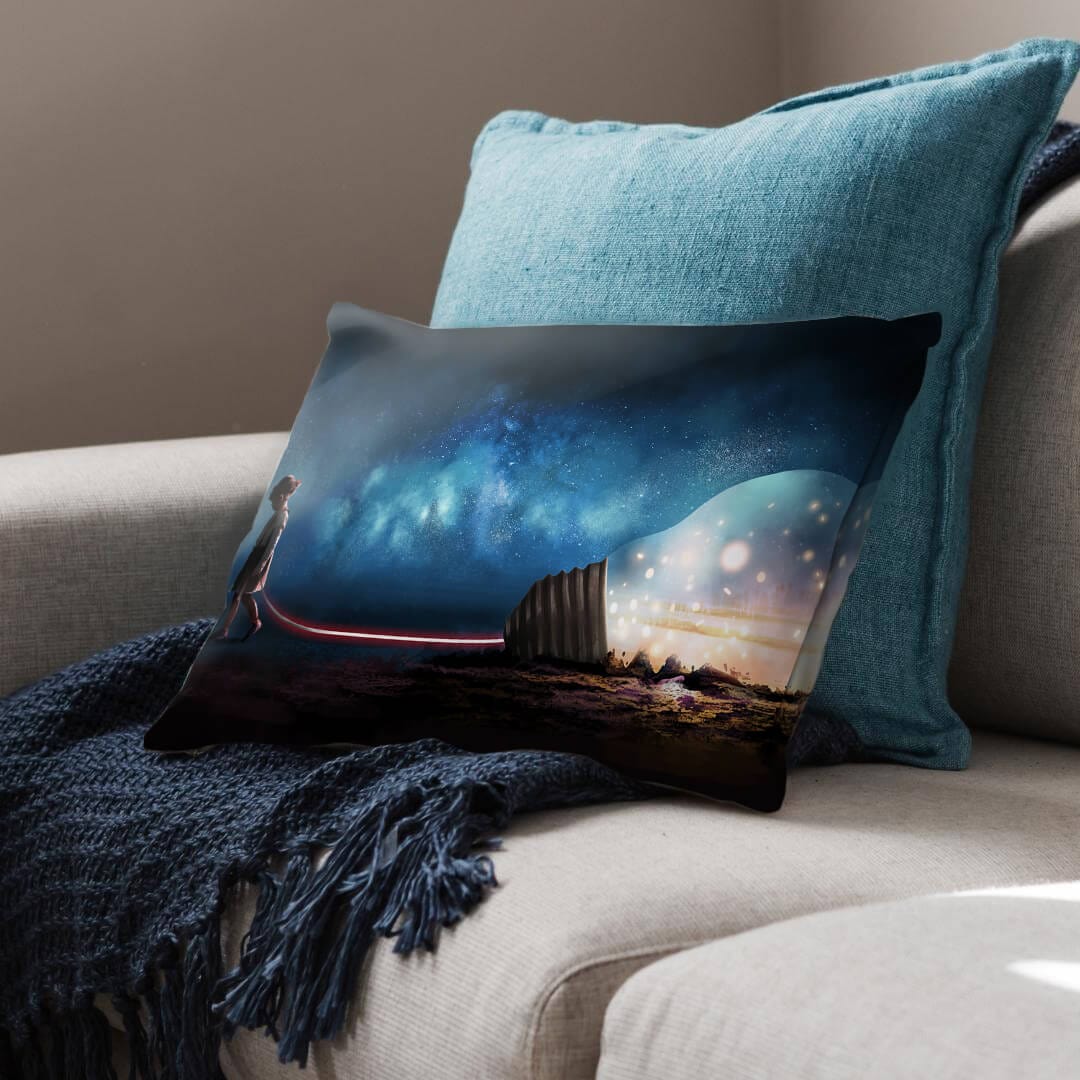 Big Ideas Cushion Cushion Cushion Landscape Clock Canvas