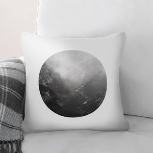 Biggest Step A Cushion Cushion 45 x 45cm Clock Canvas