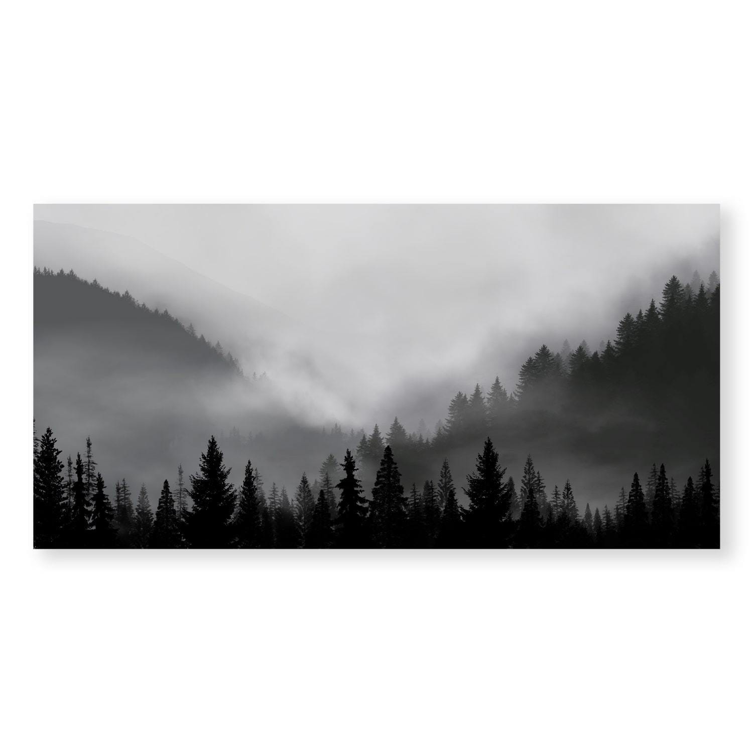 Black Forest Canvas Art Clock Canvas