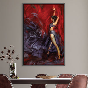 Black Swan Canvas Art Clock Canvas