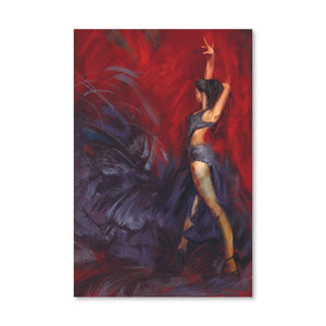 Black Swan Canvas Art Clock Canvas