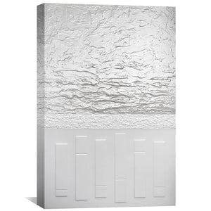 Blanc Canvas Art 30 x 45cm / Unframed Canvas Print Clock Canvas