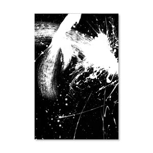 Blanc Paint Canvas Art Clock Canvas