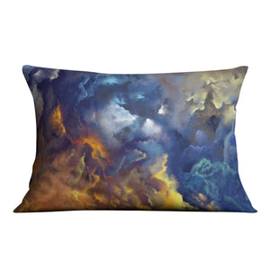 Blue Heaven Cushion Cushion 48 x 33cm Clock Canvas