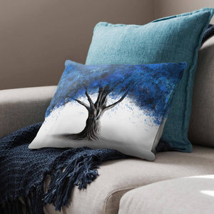 Blue Willow Cushion Cushion Cushion Landscape Clock Canvas