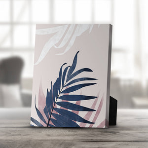 Blush Water A Desktop Canvas Desktop Canvas 20 x 25cm Clock Canvas