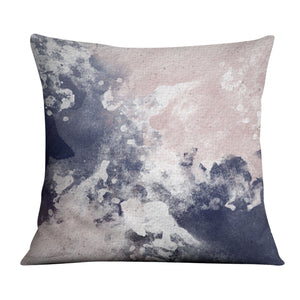 Blush Water B Cushion Cushion Cushion Square Clock Canvas