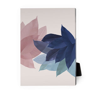 Blush Water C Desktop Canvas Desktop Canvas 13 x 18cm Clock Canvas