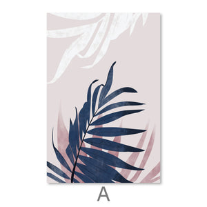 Blush Water Canvas Art A / 40 x 50cm / No Board - Canvas Print Only Clock Canvas