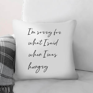 Bon Appetit A Cushion Cushion 45 x 45cm Clock Canvas