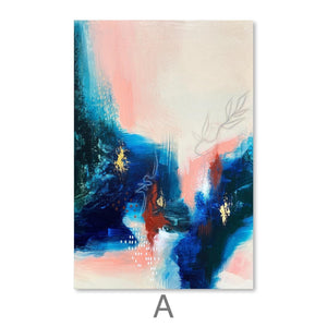 Botanical Vision Canvas Art A / 30 x 45cm / Unframed Canvas Print Clock Canvas