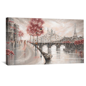 Breathless Melody Canvas Art Clock Canvas