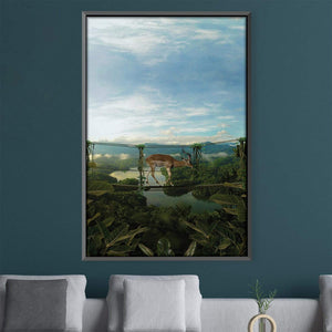 Bridge Canvas Art Clock Canvas