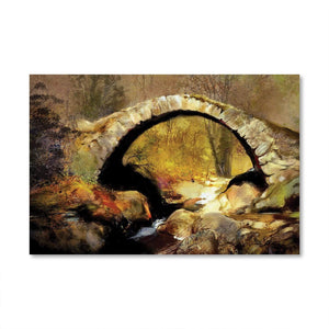 Bridge of Nature Canvas Art Clock Canvas