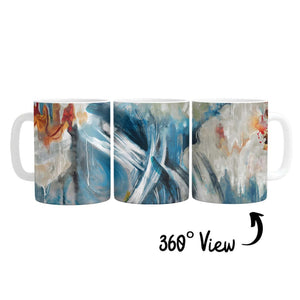 Brush of the Artist Mug Mug White Clock Canvas