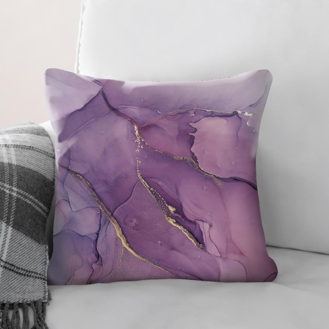 Brushed Petal C Cushion Cushion Cushion Square Clock Canvas
