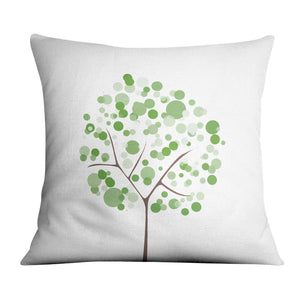Bubble Trees C Cushion Cushion 45 x 45cm Clock Canvas