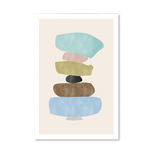 Cairn Canvas Art Clock Canvas