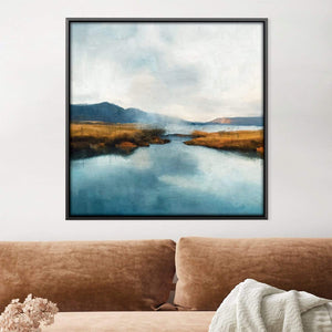 Calm Afternoon Canvas Art Clock Canvas