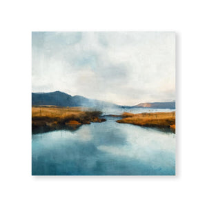 Calm Afternoon Canvas Art Clock Canvas
