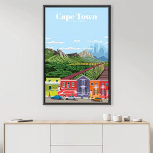 Capetown Canvas - Studio 324 Art Clock Canvas