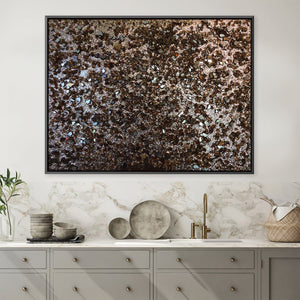 Chocolate Glam Canvas Art 45 x 30cm / Unframed Canvas Print Clock Canvas