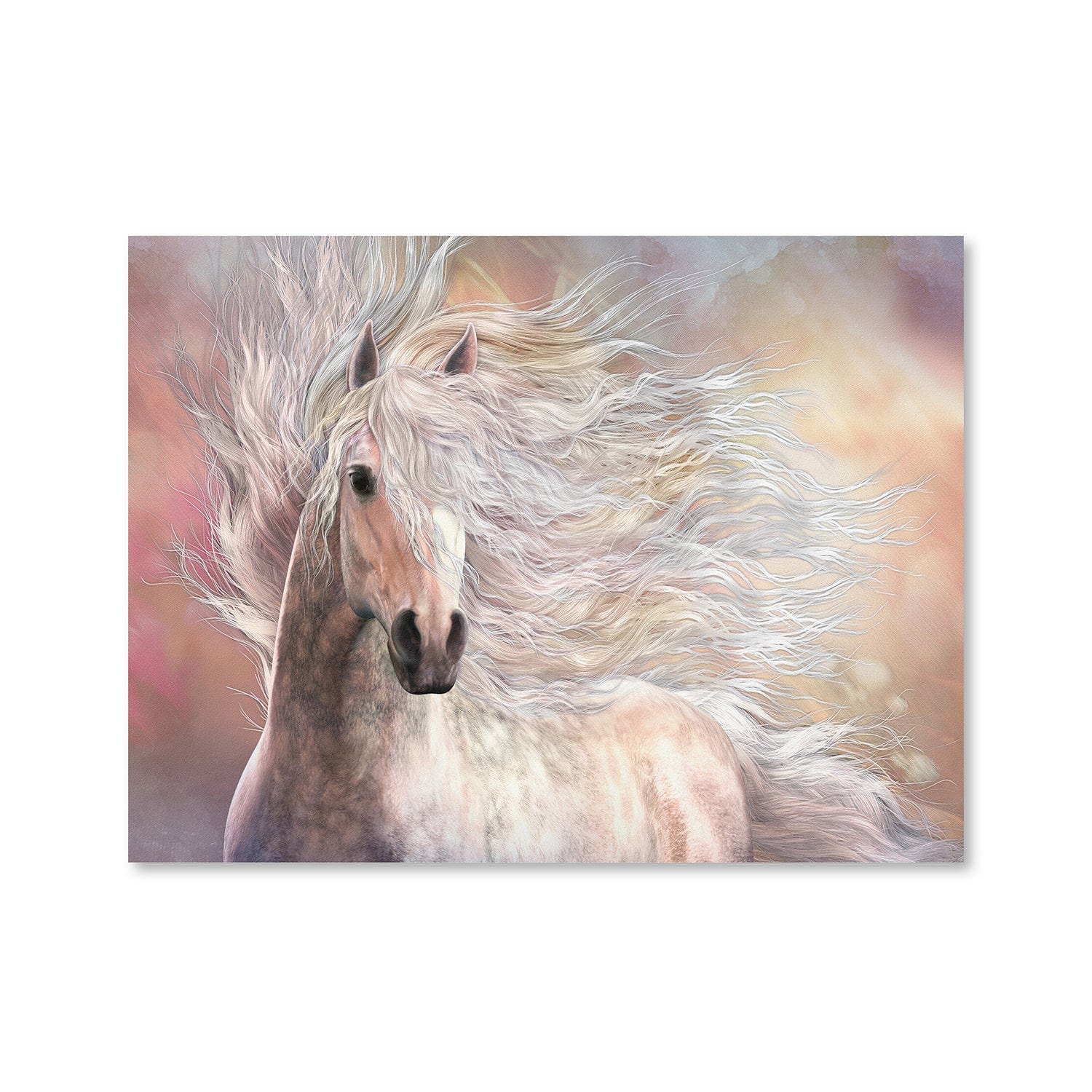Cielo Canvas Art Clock Canvas