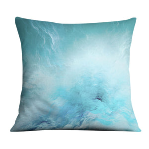Cloudy Wave A Cushion Cushion 45 x 45cm Clock Canvas