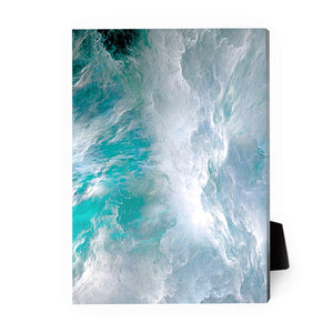 Cloudy Wave B Desktop Canvas Desktop Canvas 13 x 18cm Clock Canvas