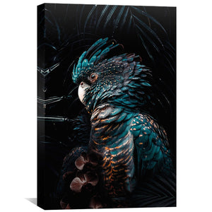 Cockatoo 3 Canvas Art Clock Canvas