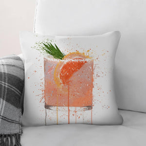 Cocktails A Cushion Cushion Cushion Square Clock Canvas