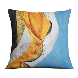 Color Wave C Cushion Cushion Cushion Square Clock Canvas