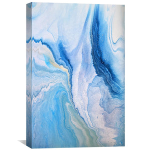 Colorful Ocean Canvas Art 30 x 45cm / Unframed Canvas Print Clock Canvas